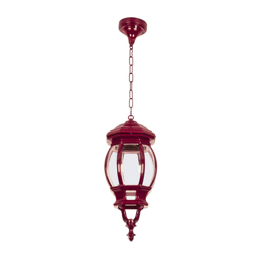 Buy Pendant Lights Australia Vienna Pendant Light Burgundy Aluminium - 15982