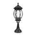 Buy Pillar & Pedestal Lights Australia Vienna Pillar & Pedestal Light H630mm Black Aluminium - 15999