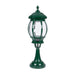 Buy Pillar & Pedestal Lights Australia Vienna Pillar & Pedestal Light H630mm Green Aluminium - 16001