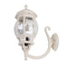 Buy Outdoor Wall Lanterns Australia Vienna Outdoor Wall Lantern Up Bracket H625mm Beige Aluminium - 16123