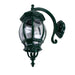 Buy Outdoor Wall Lanterns Australia Vienna Outdoor Wall Lantern Down Bracket H625mm Green Aluminium - 16131