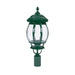 Buy Post Tops Australia Vienna Post Top H545mm Green Aluminium - 16007