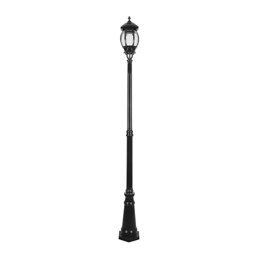 Buy Post Lights Australia Vienna Post Light H2380mm Black Aluminium - 16011