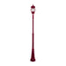 Buy Post Lights Australia Vienna Post Light H2380mm Burgundy Aluminium - 16012