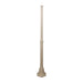 Buy Posts And Bases Australia GTA-221 Post H1570mm Beige Aluminium - 16045