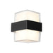 Buy Up / Down Wall Lights Australia Haast Up & Down Wall 2 Lights Black 3CCT - HAAS2EBLK