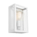 Buy Exterior Wall Lights Australia Harvard Exterior Wall Light White Metal - HARV1EWHT