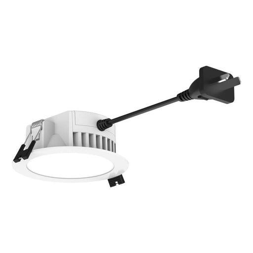 Buy Recessed LED Downlights Australia Hasty Recessed LED Downlight 8W White Plastic 3CCT - 20821