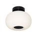 Buy Flush Mount Lights Australia Hutton Flush Mount Light Black - HUTT1BFBLK