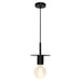 Buy Pendant Lights Australia Inka Pendant Light Black - INKA1PBLK