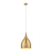 Buy Pendant Lights Australia Jade Pendant Light W245mm Brushed Brass Metal - 31417
