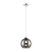 Buy Pendant Lights Australia Jazz Pendant Light W200mm Chrome Glass - 31355
