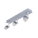 Buy Spotlights Australia Jet LED Spot 3 Lights 30W Silver Aluminium 3000K - 20656