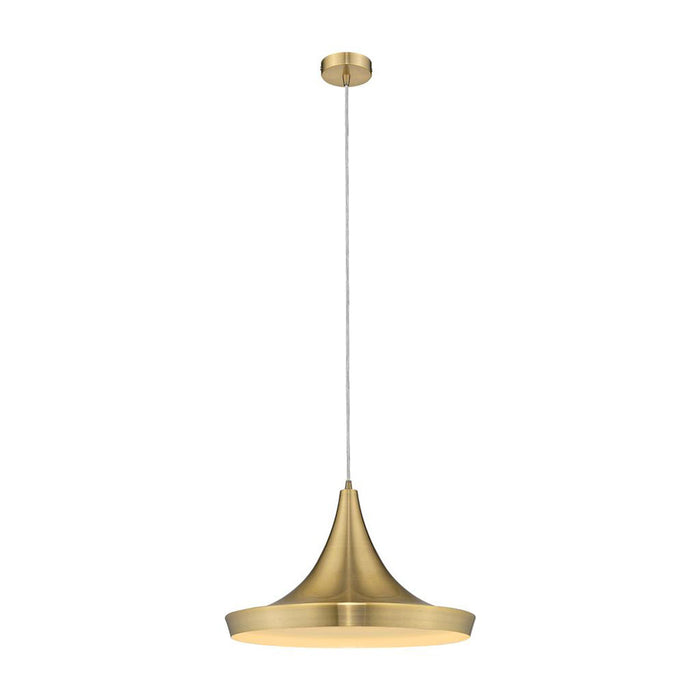 Buy Pendant Lights Australia Laya Pendant Light W460mm Brushed Brass Metal - 31405