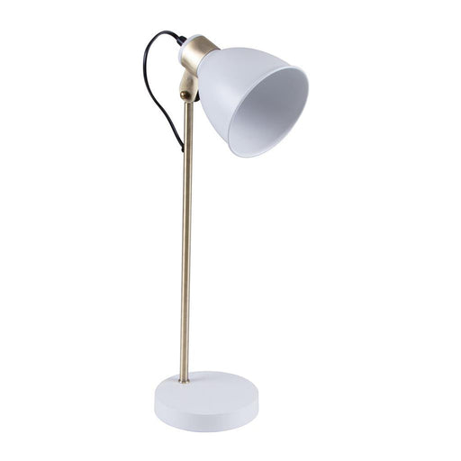 Buy Desk Lamps Australia Leah Desk Lamp White Metal - 22537