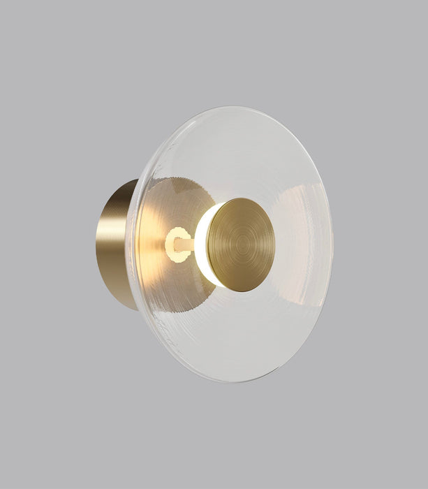 Dome Aluminium LED Air Wall Light Clear 4W 2700K - LR.i01.70.DM.CL.OB