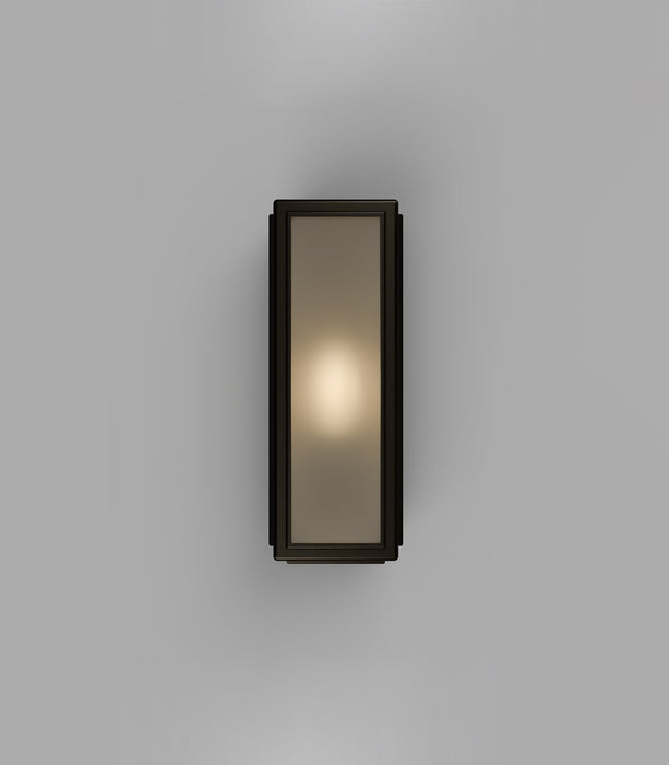 Lille 130mm Brass Wall Light Old Bronze & Frosted - LR.E01.73.004.FR
