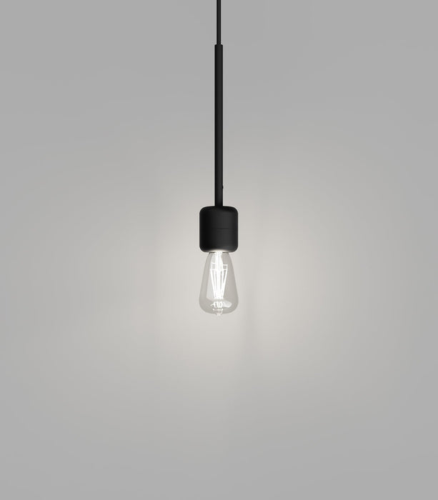 Parlour Lite Pendant Light Textured Black - LR.i02.26.BL