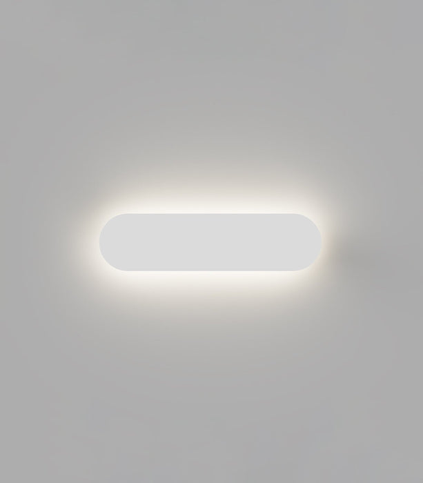 Shadow Long Aluminium LED Wall Light 10W 3000K Satin White - LR.i01.60.LNG.WH