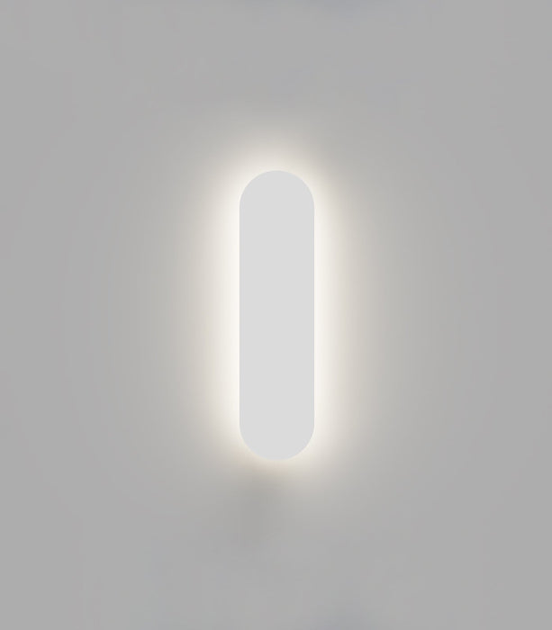 Shadow Long Aluminium LED Wall Light 10W 3000K Satin White - LR.i01.60.LNG.WH