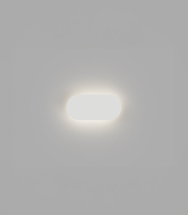 Shadow Mini Aluminium LED Wall Light 6W 3000K Satin White - LR.i01.60.MINI.WH