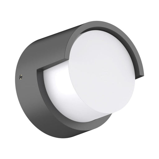 Buy Exterior Wall Lights Australia Livi Round Exterior Wall Light 5W Dark Grey 3CCT - 22690