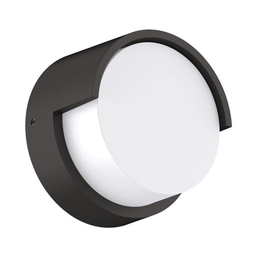 Buy Exterior Wall Lights Australia Livi Round Exterior Wall Light 8W Black 3CCT - 22692