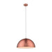 Buy Pendant Lights Australia Luna Pendant Light Brushed Copper Metal - 31364