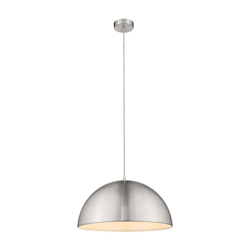 Buy Pendant Lights Australia Luna Pendant Light Brushed Nickel Metal - 31365