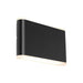 Buy Exterior Wall Lights Australia Madera LED Exterior Wall 2 Lights Black Metal 3 CCT - MADE2EBLK