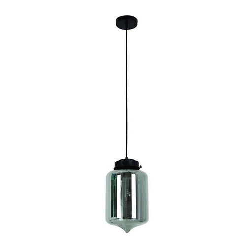 Buy Pendant Lights Australia MASON 1 Light Pendant With Smoked Tipped Glass - MASON6
