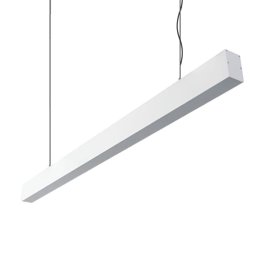 Buy LED Linear Lights Australia Max LED Linear Light L2400mm White Aluminium 3000K - 22484