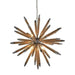 Buy Pendant Lights Australia MAZZA Weathered Zinc Hardware And Natural Rope 8 Light Pendant - MAZZA