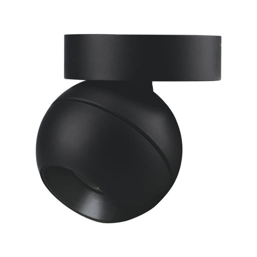 Buy Flush Mount Lights Australia Moon Flush Mount Light Spot Black 3CCT - 22816