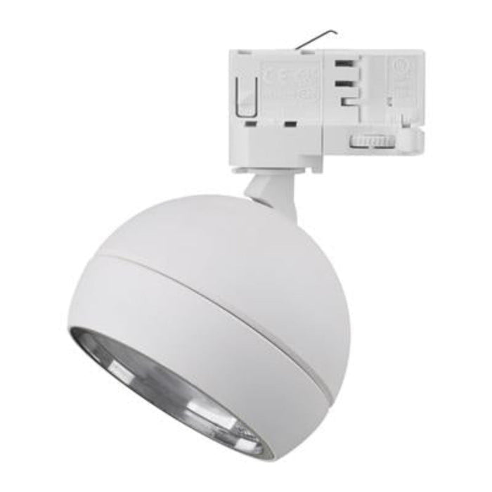 Buy Three Circuit Track Heads Australia Moon Three Circuit Track Head Flood White 3CCT - 22797