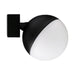 Buy Wall Sconce Australia Moon Wall Sconce Opal Black 3CCT - 22822