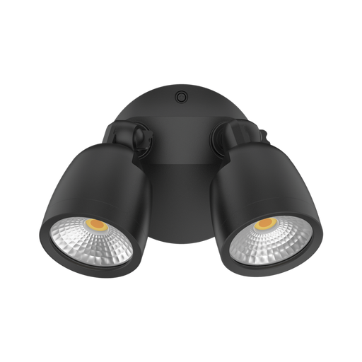 Buy Exterior Spotlights Australia MURO Exterior 2 Spotlights 20W Black 3CCT - 25074