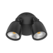 Buy Exterior Spotlights Australia MURO Exterior 2 Spotlights 20W Black 3CCT - 25074