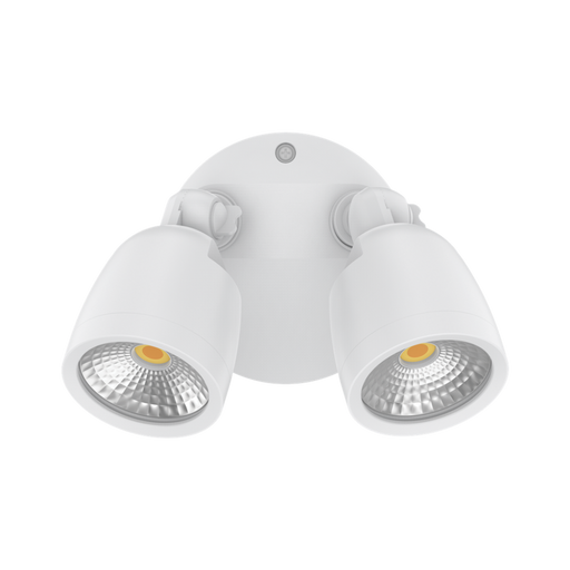 Buy Exterior Spotlights Australia MURO Exterior 2 Spotlights 20W White 3CCT - 25075