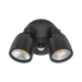 Buy Security Wall Lights Australia MURO LED 2 Spotlights With Sensor 20W Black 3CCT - 25076