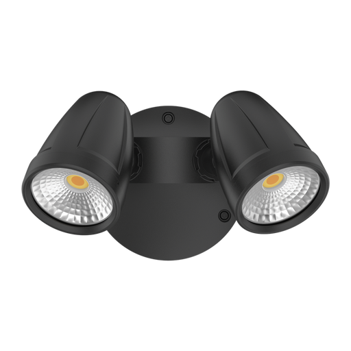 Buy Exterior Spotlights Australia MURO Exterior 2 Spotlights 32W Black 3CCT - 25084
