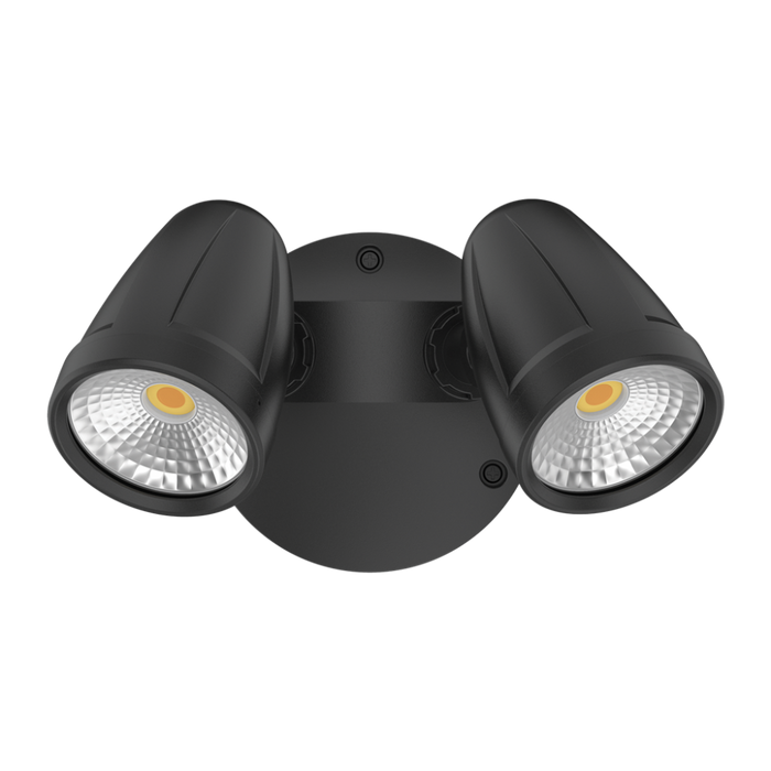 Buy Exterior Spotlights Australia MURO Exterior 2 Spotlights 32W Black 3CCT - 25084