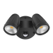 Buy Security Wall Lights Australia MURO LED 2 Spotlights 32W With Sensor Black 3CCT - 25086