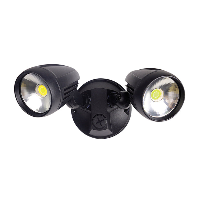 Buy Exterior Spotlights Australia Muro Exterior Spot 2 lights 30W Black Aluminium 3CCT - 25059