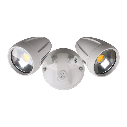 Buy Exterior Spotlights Australia Muro Exterior Spot 2 lights 30W White Aluminium 3CCT - 25061