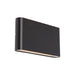Buy Exterior Wall Lights Australia Napa LED Exterior Wall 2 Lights Black Metal 3 CCT- NAPA2EBLK
