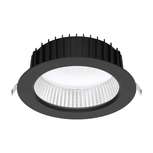Buy Recessed LED Downlights Australia Neo-Pro Recessed LED Downlight 35W Black Aluminium 3CCT / DALI - 21612