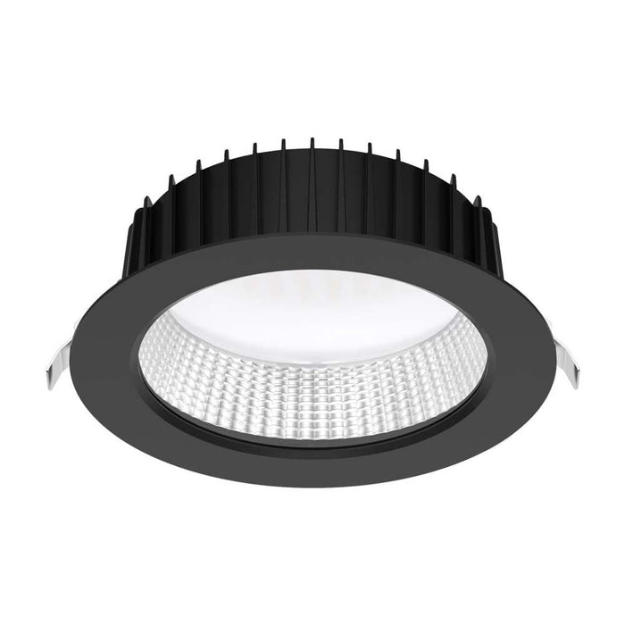 Buy Recessed LED Downlights Australia Neo-Pro Recessed LED Downlight 35W Black Aluminium 3CCT / DALI - 21612