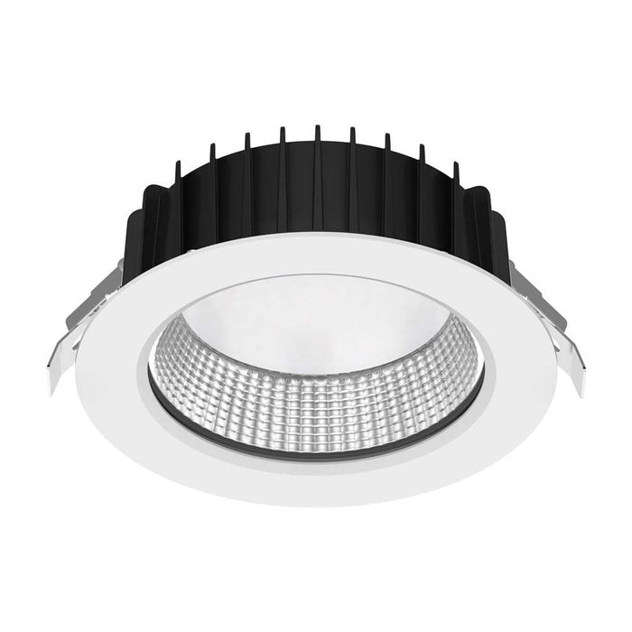 Buy Recessed LED Downlights Australia Neo-Pro Recessed LED Downlight 35W White Aluminium 3CCT / DALI - 21611