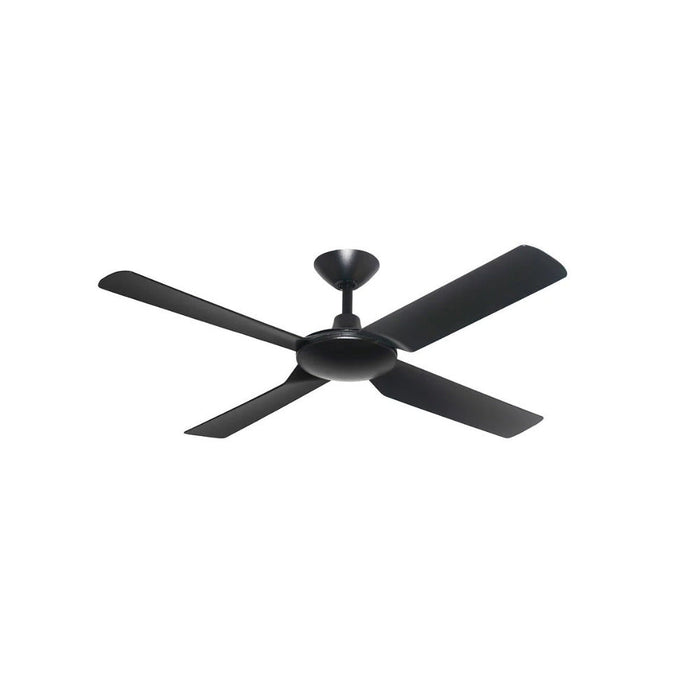 Buy DC Ceiling Fans Australia Next Creation V2 DC Ceiling Fan 52" Matt Black Polymer Blade  - NC2152
